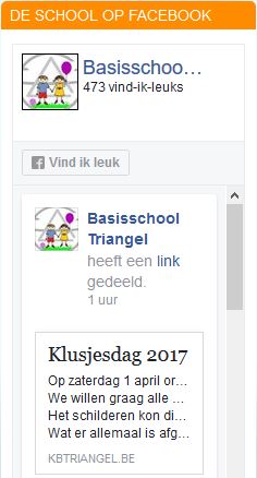 De school op Facebook
